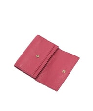 COCCINELLE METALLIC SOFT Tarjetero de cuero martillado palo de rosa - Carteras Mujer - 2