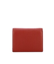 COCCINELLE METALLIC SOFT Cartera peque&ntilde;a de piel brandy - Carteras Mujer - 3