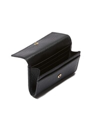 COCCINELLE METALLIC SOFT Tarjetero de cuero martillado - Carteras Mujer