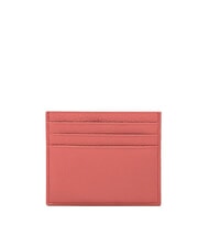 COCCINELLE METALLIC SOFT  Tarjetero plano de piel maceta - Carteras Mujer - 3