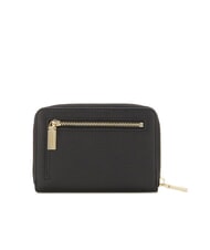 COCCINELLE METALLIC SOFT Cartera con cremallera alrededor negro - Carteras Mujer - 3