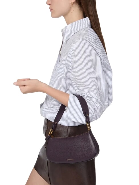 MERVEILLE Bolso bandolera en piel texturizada maceta - Bolsos Mujer