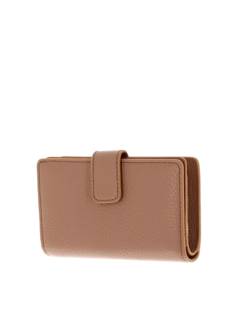 METALLIC SOFT Cartera en piel texturizada bater&iacute;a - Carteras Mujer