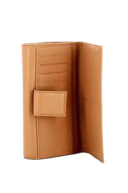 METALLIC SOFT Cartera grande de piel bater&iacute;a - Carteras Mujer