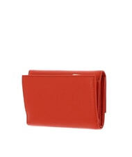 COCCINELLE METALLIC SOFT Cartera plegable de piel martillada gazpacho - Carteras Mujer - 5