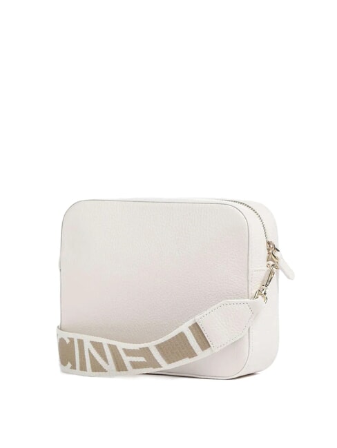 TEBE Bolso peque&ntilde;o de piel con textura blanco - Bolsos Mujer