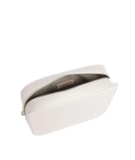 COCCINELLE TEBE Bolso peque&ntilde;o de piel con textura blanco - Bolsos Mujer - 3