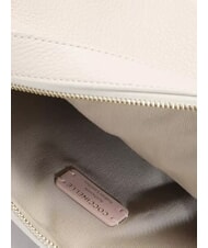 COCCINELLE TEBE Bolso peque&ntilde;o de piel con textura blanco - Bolsos Mujer - 4