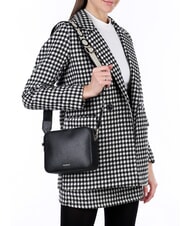 COCCINELLE TEBE Bolso peque&ntilde;o de piel con textura blanco - Bolsos Mujer - 5