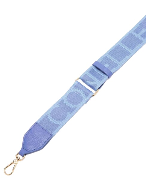 TEBE Bolso peque&ntilde;o de piel con textura azul - Bolsos Mujer