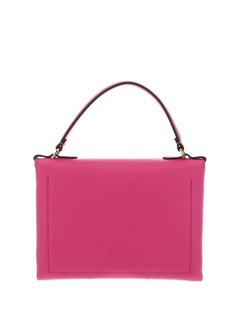 ARLETTIS Minibolso de piel con textura nueva fucsia - Bolsos Mujer