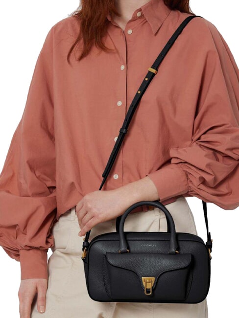 BEAT SOFT Bolso de mano de piel con bandolera gazpacho - Bolsos Mujer