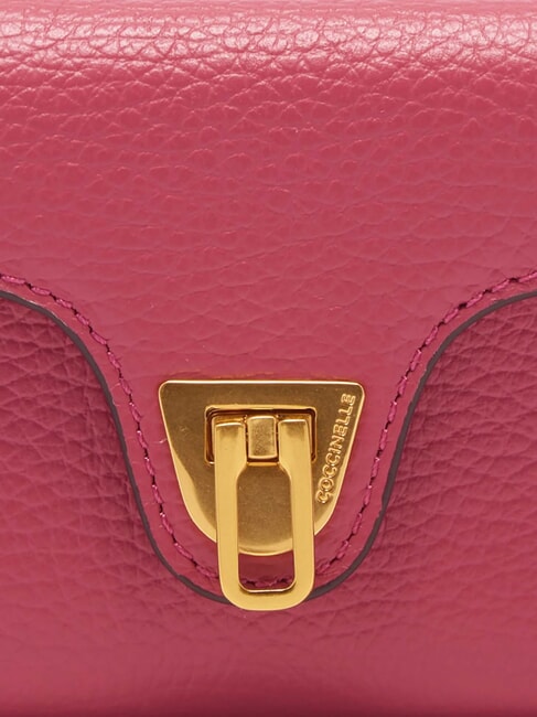 BEAT SOFT Minicartera de piel palo de rosa - Carteras Mujer