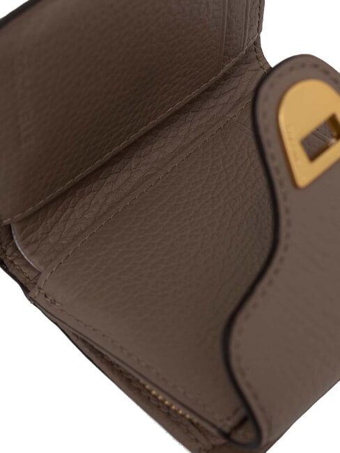 BEAT SOFT Minicartera de piel topo c&aacute;lido - Carteras Mujer