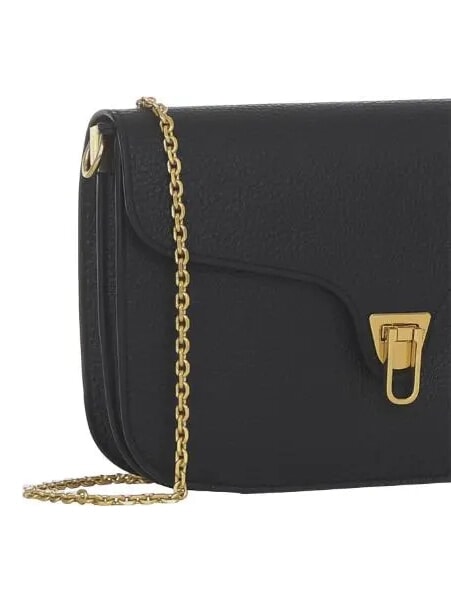 BEAT SOFT Bolso bandolera, en piel. negro - Bolsos Mujer