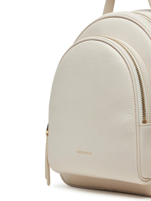MALORY  Mochila de cuero blanco - Bolsos Mujer
