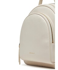 COCCINELLE MALORY  Mochila de cuero blanco - Bolsos Mujer - 4