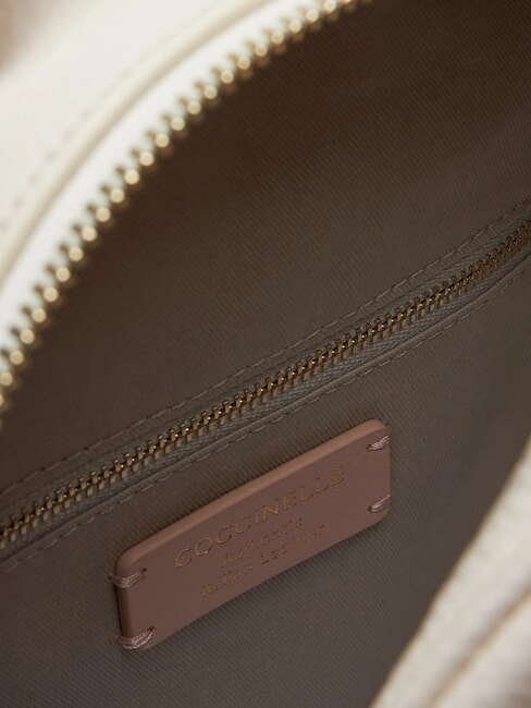 MALORY  Mochila de cuero blanco - Bolsos Mujer