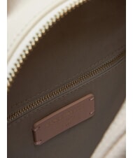 COCCINELLE MALORY  Mochila de cuero blanco - Bolsos Mujer - 5