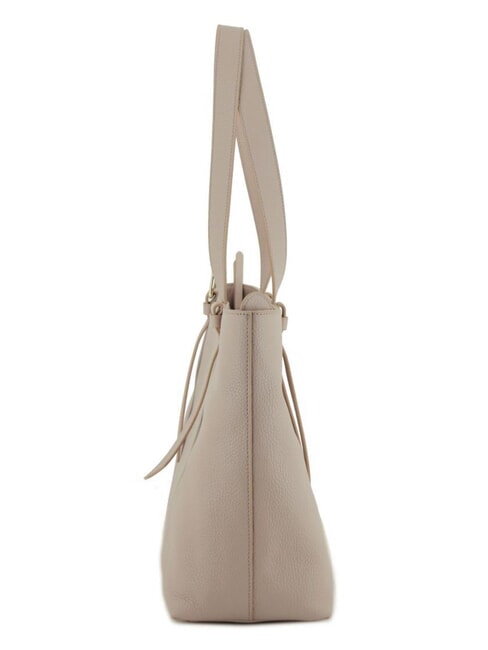 MALORY  Shopper de hombro, en piel. rosetas - Bolsos Mujer