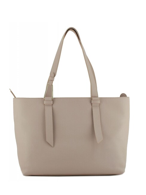 MALORY  Shopper de hombro, en piel. rosetas - Bolsos Mujer
