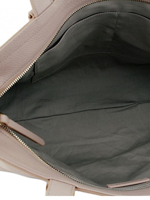 MALORY  Shopper de hombro, en piel. rosetas - Bolsos Mujer