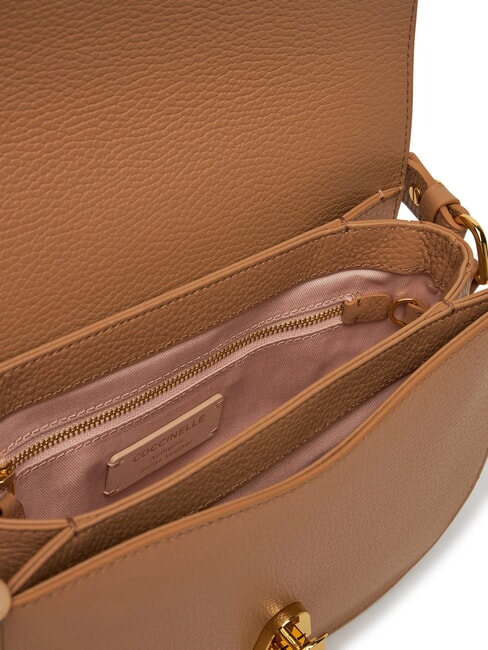 DEW Bolso bandolera de piel martillada bater&iacute;a - Bolsos Mujer