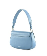 COCCINELLE MYRTHA MAXI LOG Bolso bandolera de piel con bandolera azul - Bolsos Mujer - 3