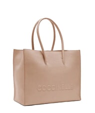 COCCINELLE MYRTHA MAXI LOG Bolsa de compras de cuero martillado rosetas - Bolsos Mujer - 2