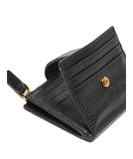 COCCINELLE DEW Tarjetero de piel con monedero negro - Carteras Mujer - 4