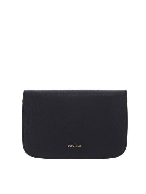 BEAT SOFT RIBB  Bolso bandolera, en piel. negro - Bolsos Mujer