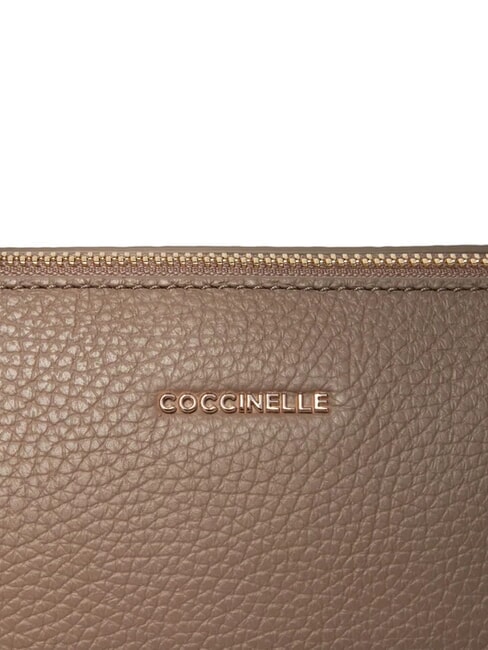 GLEEN Bolso de compras de cuero topo c&aacute;lido - Bolsos Mujer