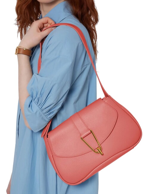 HIMMA Bolso de hombro de piel martillada maceta - Bolsos Mujer