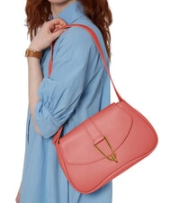 COCCINELLE HIMMA Bolso de hombro de piel martillada maceta - Bolsos Mujer - 5