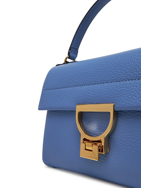 ARLETTIS SIGNATURE Bolso de piel martillada azul - Bolsos Mujer