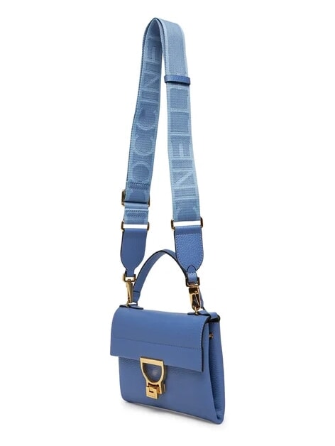 ARLETTIS SIGNATURE Bolso de piel martillada azul - Bolsos Mujer