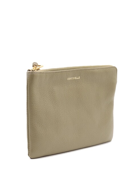 ALIAS Bolso de mano de piel verde laurel - Bolsos Mujer