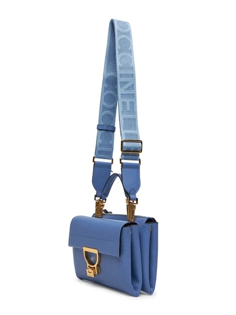 ARLETTIS Signature Mini bolso de mano, con bandolera azul - Bolsos Mujer