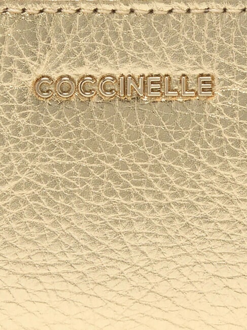 METALLIC SOFT monedero tipo sobre dorado - Carteras Mujer