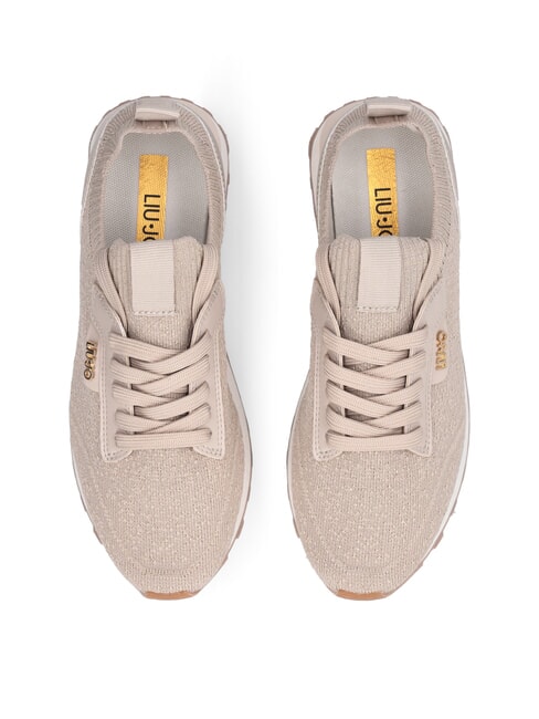 EVELYN 916 Zapatillas de calcet&iacute;n cuerda brillante - Zapatos Mujer