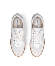 LIUJO LEWIS 01 Zapatillas con logo de metal blanco - Zapatos Mujer - 3