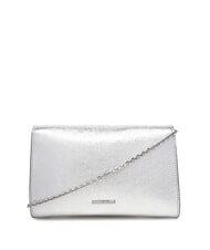 COCCINELLE MAGIE 2NITE SMOOTH Bolso de mano de piel metalizada SILVER - Bolsos Mujer - 2