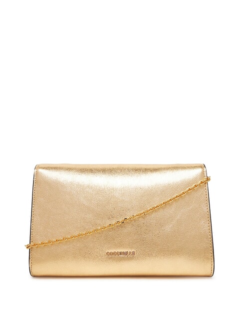 MAGIE 2NITE SMOOTH Bolso de mano de piel metalizada dorado - Bolsos Mujer