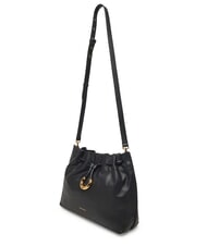 COCCINELLE ISABELA Bolso de cubo de cuero negro - Bolsos Mujer - 4