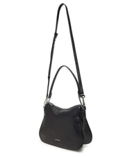 COCCINELLE MAGIE WRINKLED Bolso bandolera de piel con bandolera negro - Bolsos Mujer - 4