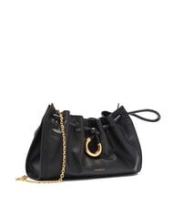 COCCINELLE ISABELA Bolso de piel con bandolera met&aacute;lica negro - Bolsos Mujer - 2