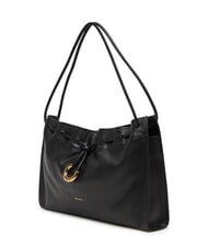 COCCINELLE ISABELA Bolso de hombro de piel suave negro - Bolsos Mujer - 2