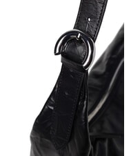 COCCINELLE FERNANDA WRINK Bolso de cuero tipo cartera negro - Bolsos Mujer - 3