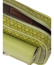 COCCINELLE BEAT COAT MONO Bolso de hombro con estampado oro metal imperial - Bolsos Mujer - 4