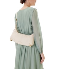 COCCINELLE ABIGAIL  Bolso bandolera, en piel. blanco - Bolsos Mujer - 5